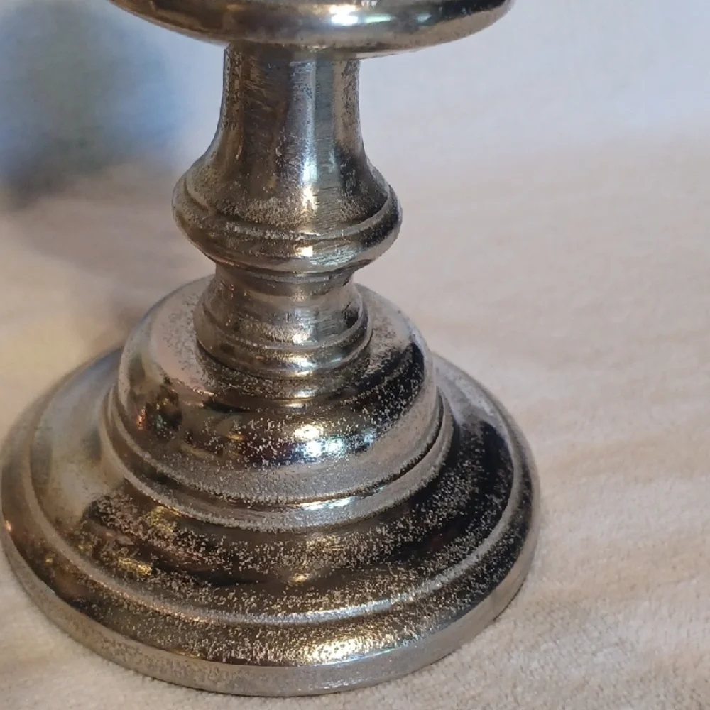 Southern Living At Home Silver Accents Candle Holders